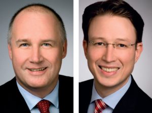 Klaus Schmidt und Dr. Konrad von Nussbaum, Geschäftsführer, ADEUS Aktienregister-Service-GmbH