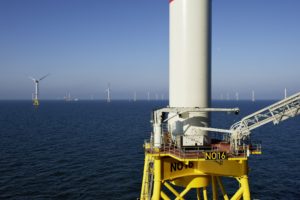 Errichtung des Offshore-Windparks Nordsee Ost