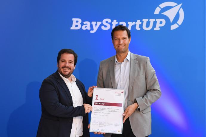 Biotech-Start-up NEUREVO gewinnt Münchener Businessplan Wettbewerb 2020