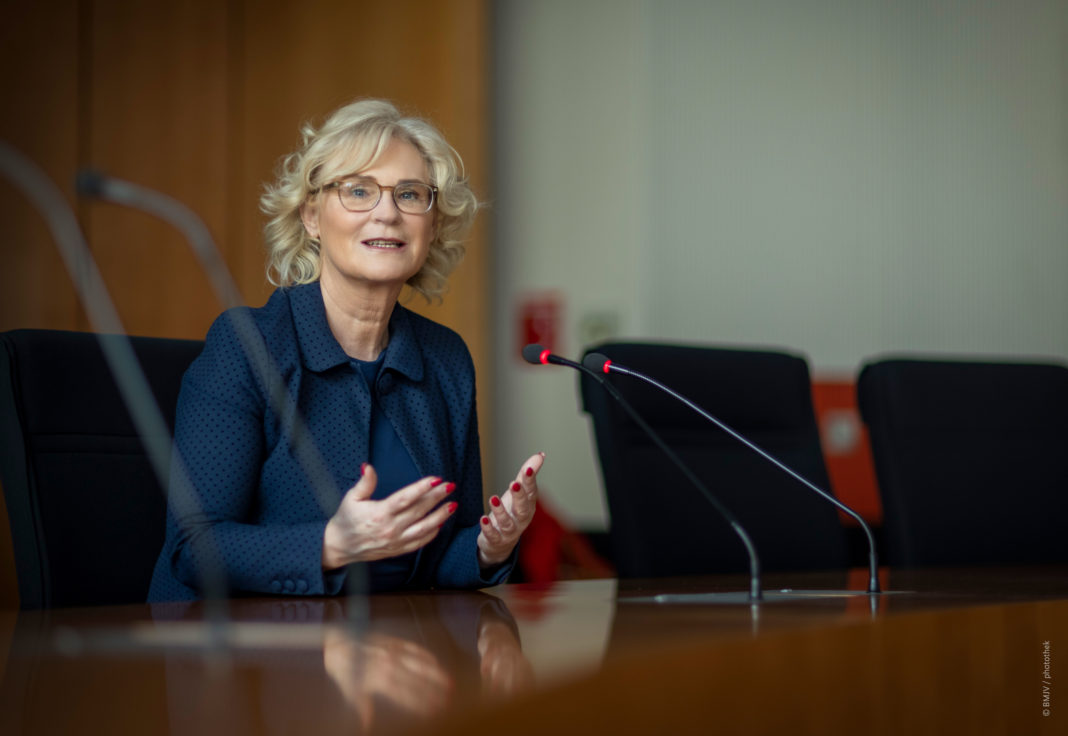 Bundesjustizministerin Christine Lambrecht, SPD.