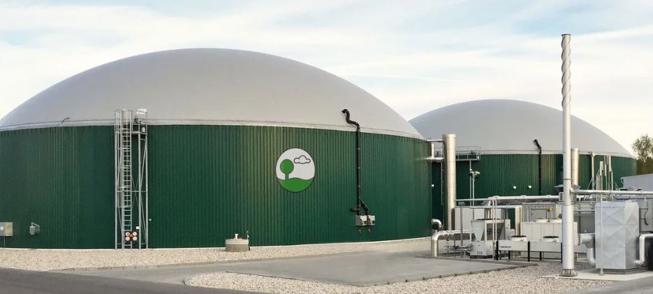 Moderne Biogasanlage von EnviTec