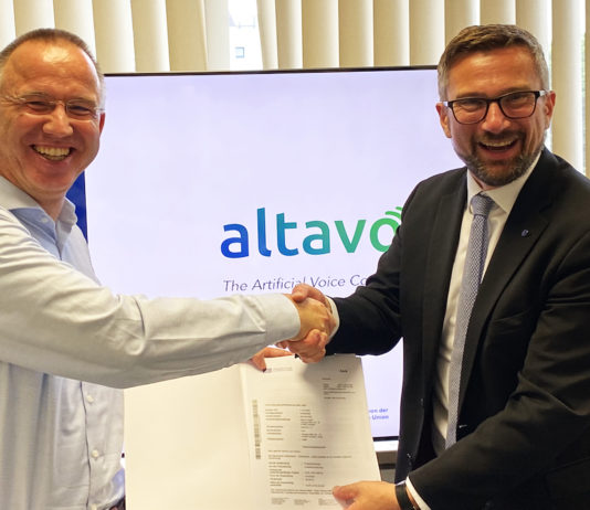Altavo: 3,1 Millionen EUR für Entwicklung künstlicher Stimme