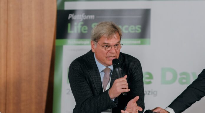 Dr. Andreas Eckert auf dem Finance Day 2024 in Leipzig. Copyright: Oxygen Pictures GmbH