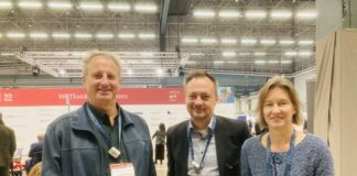 Interview auf der BIO-Europe mit Dr. Edward Holson und Dr. Birgit Zech von Anavo. Copyright Foto: Urs Moesenfechtel, GP PLS