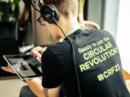 Rückenansicht eines RE-SHIRTs. Copyright: RE-SHIRT GbR