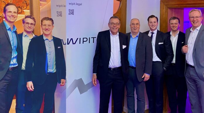 Neue Boutique-Kanzlei WIPIT startet mit Fokus auf Venture Capital und Tech-Recht Das neue WIPIT-Team. Copyright: WIPIT Partnerschaft mbB