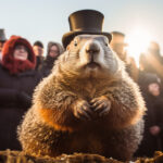 Symbolbild "Vorhersage" (Punxsutawney Phil the famous groundhog). Copyright: xartproduction - stock.adobe.com