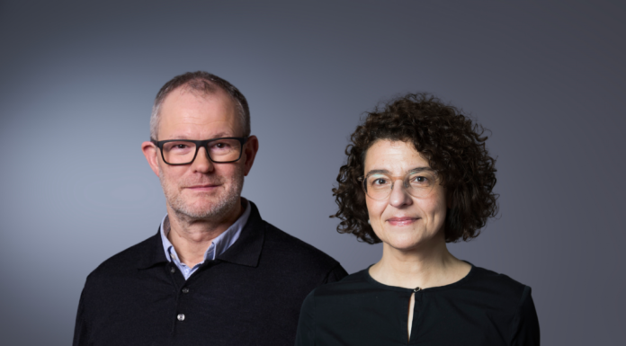 Dr. Achim Plum, Geschäftsführer HTGF, und Dr. Angelika Vlachou, Partnerin HTGF. Copyright: HTGF