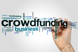 Crowdfunding word cloud. Copyright: ibreakstock - stock.adobe.com