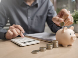 Financial retirement plan. Planning saving investment. Finance of save pension in insurance plan. Copyright: Take Production - stock.adobe.com