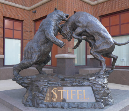Stifel Investment Company in St. Louis - ST. LOUIS, USA - JUNE 19, 2019. Copyright: 4kclips - stock.adobe.com