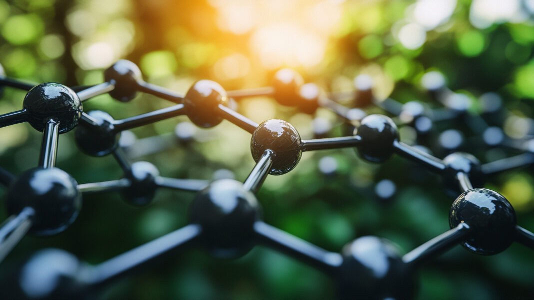 Symbolbild "Grüne Chemie". bio-based materials and green technology as sustainable alternatives for manufacturing, emphasizing innovation in organic compounds for eco-friendly solutions. Copyright: Your Hand Please - stock.adobe.com