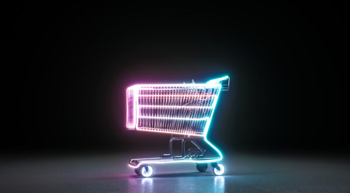 Symbolbild: Cyberpunk electronic night background concept. Copyright: egor - stock.adobe.com