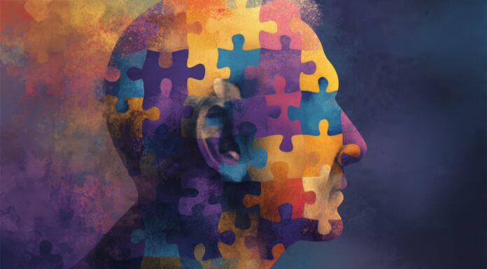 Symbolbild. Colorful puzzle piece human head symbolizing mental health and cognitive awareness. Copyright: Rax Qiu - stock.adobe.com