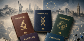 Symbolibild "Biotech-Passport". Created with AI