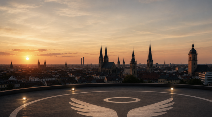 Neuer Landeplatz für Engel