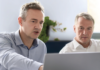 Lucera COO Dr. Stephan Brock (links) im Gespräch mit CEO Dr. Friedrich von Bohlen (rechts). Copyright: Lucera GmbH
