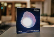 Die Strüngmann Award-Trophäe von 2025. Fotograf: Christian Back. Copyright: ATHOS KG